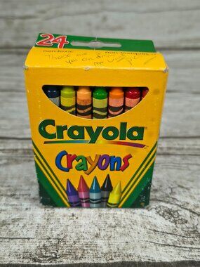 Vintage 2000 Crayola Crayons 24 Pack (Only 23 Included) - Dandelion and Others